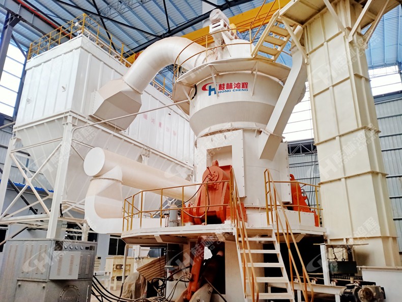 鴻程國內某省HLM1700立磨鋼渣微粉項目現場二 HLM1700鴻程國內某省立磨鋼渣微粉項目現場二